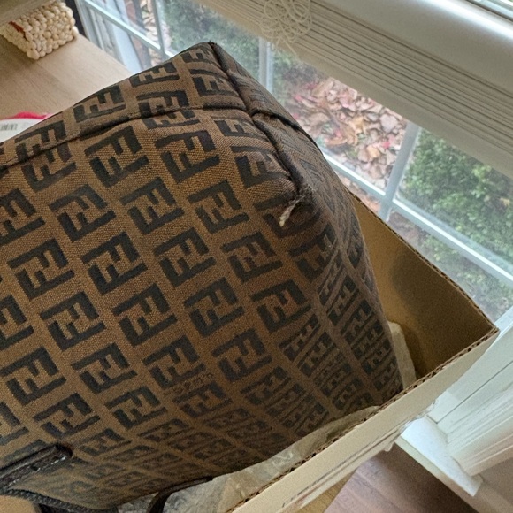 Authentic Fendi Zucca Bag - Picture 3 of 5